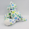 Peluche chat tigre blanc vert bleu chiffres étoiles ANNA CLUB PLUSH