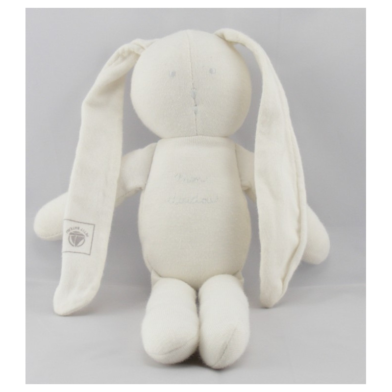 Doudou Lapin blanc Bébé PETIT BATEAU
