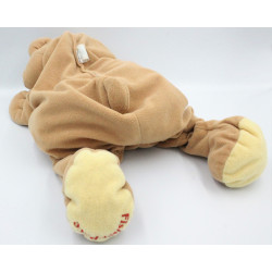 Ancienne peluche doudou chien ours beige marron Rumple FISHER PRICE 1993 Vintage