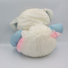 Peluche Puffalump chien rose bleu rose