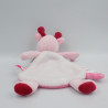 Doudou et compagnie plat vache rose Unicef
