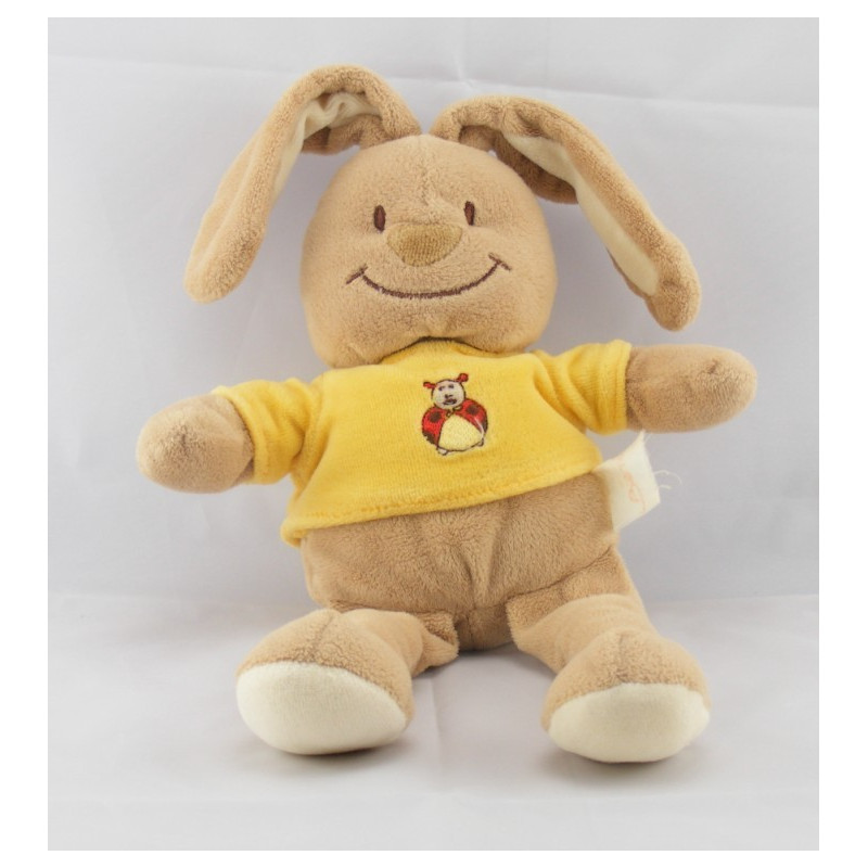 Doudou lapin maillot jaune BENGY