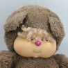 Ancienne Peluche ours marron Nombrilou AJENA