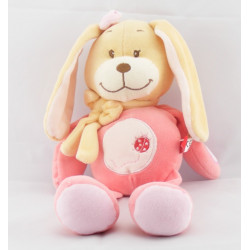 Doudou lapin rose TEX 