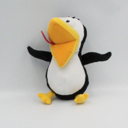 Peluche doudou pingouin tirant la langue