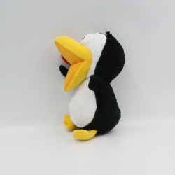 Peluche doudou pingouin tirant la langue 