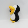 Peluche doudou pingouin tirant la langue 