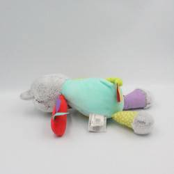 Doudou et compagnie raton laveur gris bleu vert rouge multiactivités