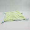 Doudou plat chien vert bleu pommes NICOTOY