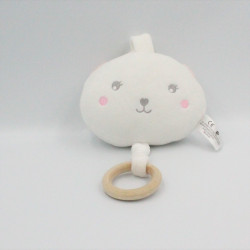 Doudou musical tête de chat...