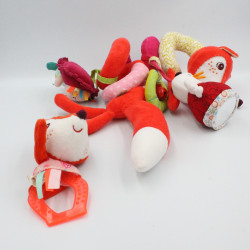 Spirale d'activités doudou renard rouge Alice LILLIPUTIENS