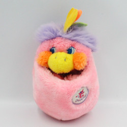 Peluche Popples oiseau perroquet 1988 MATTEL Très rare