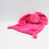 Doudou plat lapin rose fluo SIMBA TOYS KIABI