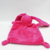 Doudou plat lapin rose fluo SIMBA TOYS KIABI