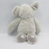 Doudou peluche souris grise ZEEMAN