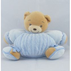 Doudou patapouf ours bleu blue laine KALOO