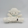 Doudou marionnette mouton blanc KALOO