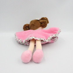 Doudou et compagnie plat poupée fille rose Les Demoiselles
