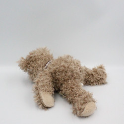 Doudou peluche ours beige ENESCO