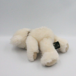 Doudou ours blanc écru beige Lillian RUSS BERRIE 