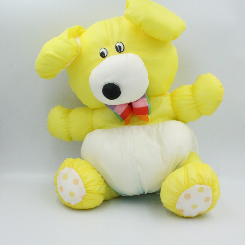 Doudou plat lapin rose blanc fleurs