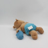 Doudou ours marron short bleu et seau CONFORAMA