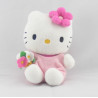 Doudou chat HELLO KITTY rose SANRIO LICENSE 