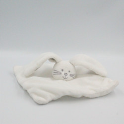 Doudou plat lapin blanc...