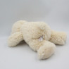 Doudou peluche ours écru beige GIPSY