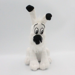 Doudou peluche chien blanc Idéfix Parc ASTERIX