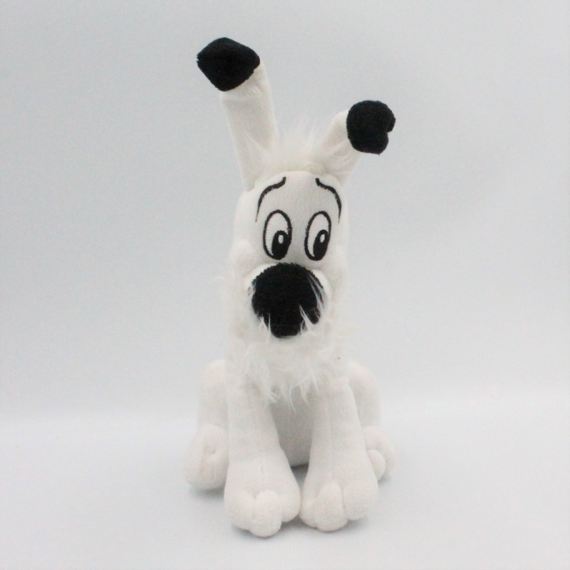 Doudou peluche chien blanc Idéfix Parc ASTERIX