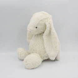 Grand Doudou lapin blanc nez rose JELLYCAT 40 cm
