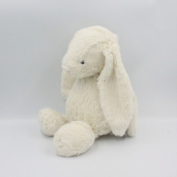 Grand Doudou lapin blanc nez rose JELLYCAT 38 cm