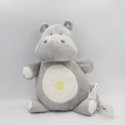 Doudou hippopotame gris...