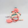 Mobile d'activités doudou oiseau flamand rose LILLIPUTIENS