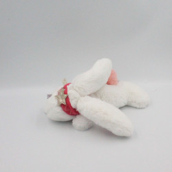 Doudou et compagnie lapin blanc rose bandeau Petite Etoile Tutti Frutti