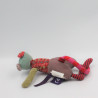 Petit Doudou souris rose vert Les Jolis pas beaux MOULIN ROTY