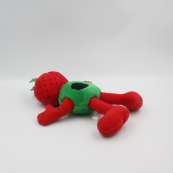 Ancienne peluche fraise rouge CASINO