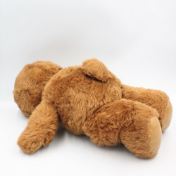 Ancienne Peluche ours marron Nombrilou AJENA