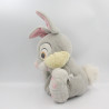 Peluche lapin gris Pan-pan Panpan l'ami de Bambi DISNEY STORE AUTHENTIC