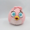 Peluche oiseau ANGRY BIRDS rose