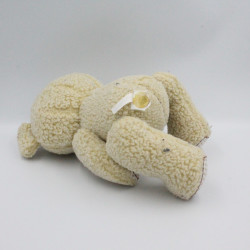 Doudou peluche ours articulé écru beige CALIN L'OURS  VULLI