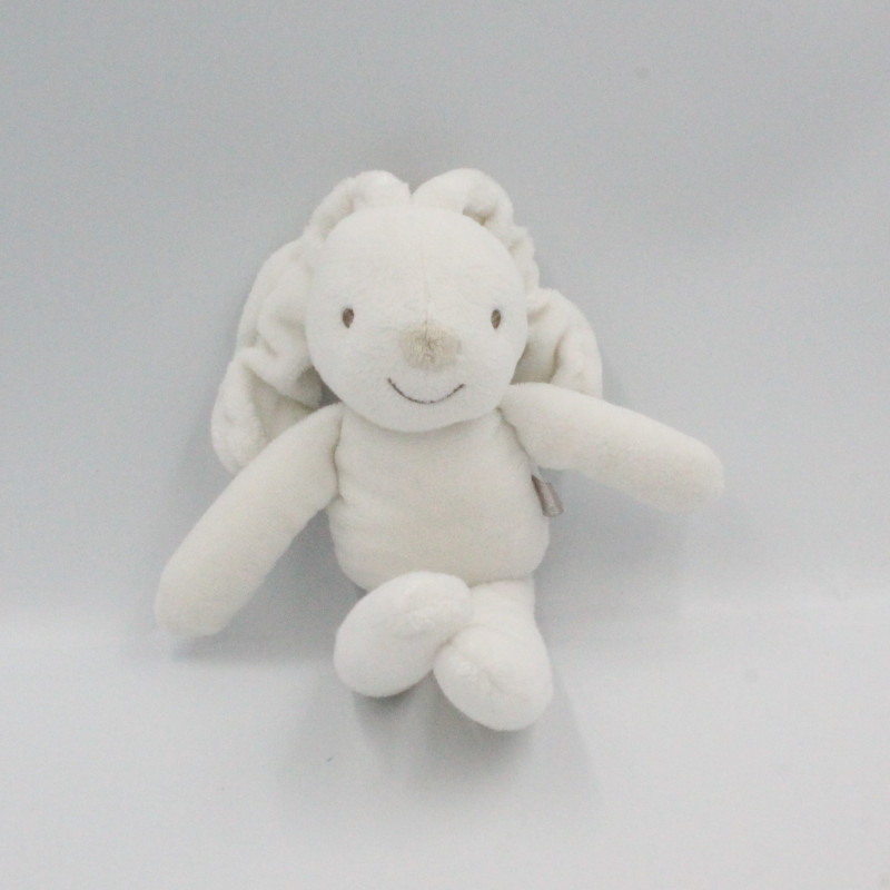 Doudou lapin blanc KIMBALOO LA HALLE