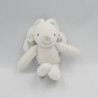 Doudou lapin blanc KIMBALOO LA HALLE