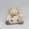 Mini Doudou vache daisy blanche tachetée JOLLYBABY