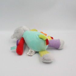 Doudou et compagnie raton laveur gris bleu vert rouge multiactivités