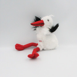 Peluche cigogne blanche...