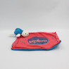 Doudou plat tortue bleu rouge Sweet Life KALOO