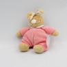 Mini Doudou lapin rose NOUKIE'S