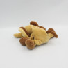 Doudou éléphant marron beige NOUKIE'S 17 cm